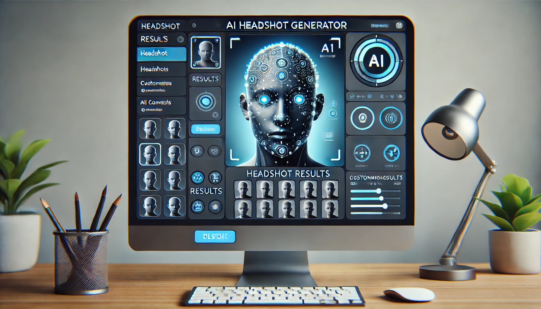 AI headshot generator